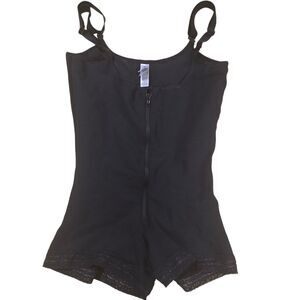 Leonisa Black Shapewear Body Suit Size Xl